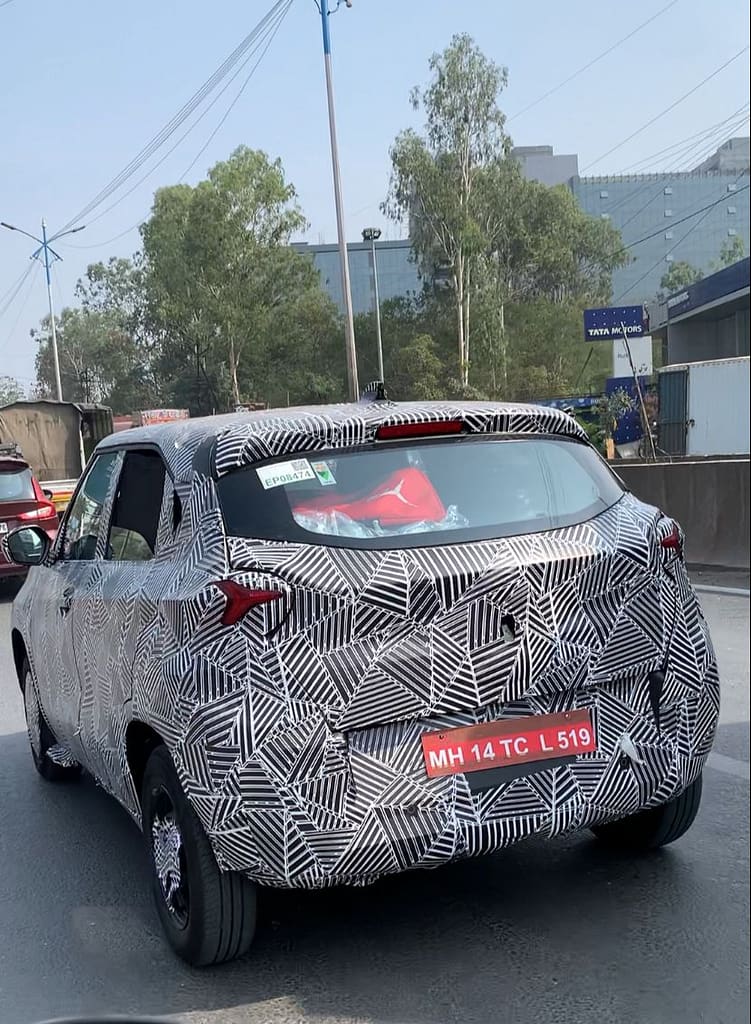 Tata Punch EV Spotted