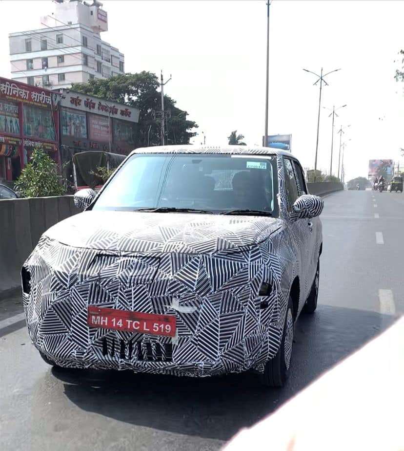 Tata Punch EV Spotted